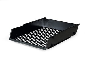 Durable 1701567058 Document Shelf, Polystyrene, Dark Gray