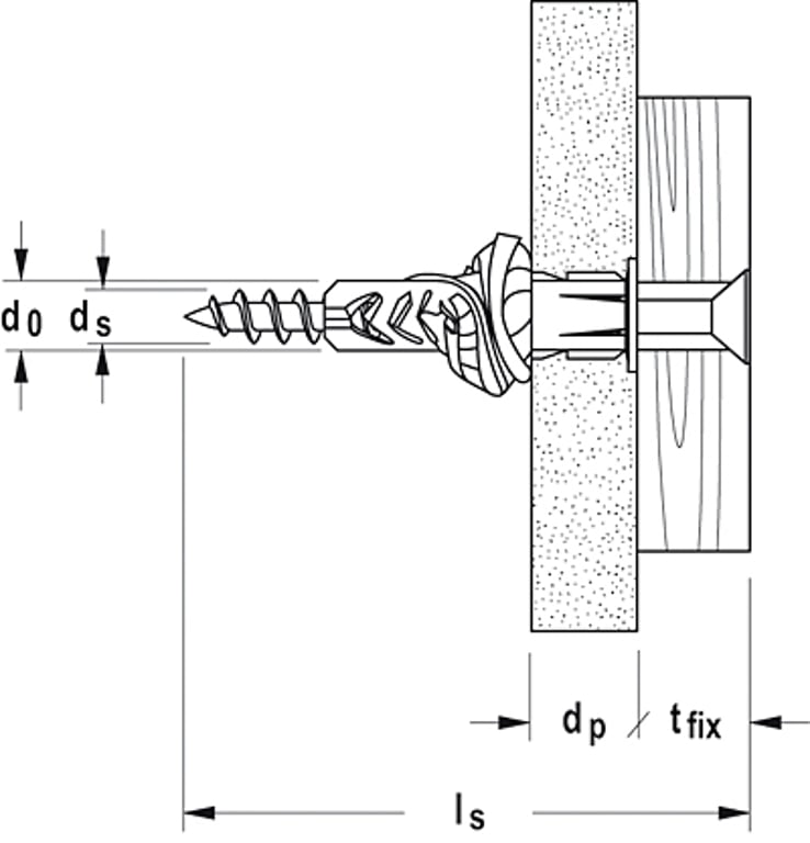 Fischer 094721 kotwa śrubowa/kołek rozporowy 100 szt. 30 mm