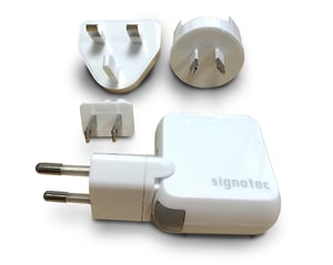 Signotec ST-SPARE-DEL-019 ładowarka do urządzeń przenośnych Tablet Biały Prąd przemienny Wewnętrzna