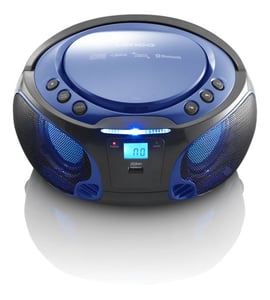 Lenco SCD-550 Digital 3,6 W FM Blå MP3-spelare