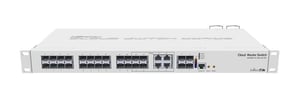 Mikrotik CRS328-4C-20S-4S+RM przełącznik sieciowy Zarządzany L2/L3 1U Biały