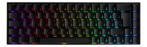 Deltaco GAM-100-UK USB + Bluetooth Gaming Keyboard, QWERTY (British English), Black
