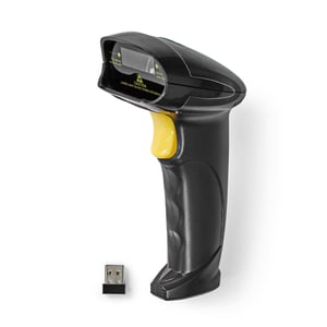 Nedis BSCNW1D100BK Barcode Scanner 1D Laser Barcode Scanner Module, Black