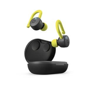 SBS TESPEARTRAINTWSBTK Kopfhörer/Headset True Wireless Stereo (TWS) Over-Ear, In-Ear Sport Schwarz, Gelb