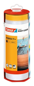 TESA 56572-00000-00 självhäftande skyddsfilm, transparent, 17 000 x 2 600 mm, högdensitetspolyeten (HDPE)