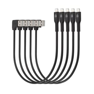 Kensington Lightning-Kabel für Tablet-Schränke mit Lade- und Synchronisierungsfunktion (5 Stück)