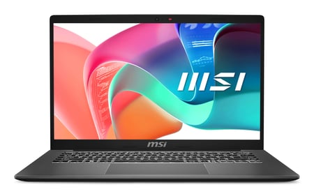 MSI Modern 14 F1MG-867NL Intel Core 7 150U Laptop 35,6 cm (14") Full HD 16 GB DDR4-SDRAM 512 GB SSD Wi-Fi 6E (802.11ax) Windows 11 Home Szary