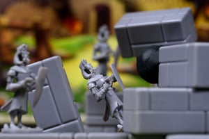 Pegasus Catapult Feud Katapult Fehde 20 min Gra planszowa Taktyczny