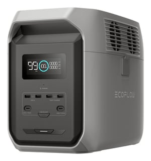 EcoFlow DELTA 3 1500 przenośne stacja zasilająca Litowo-żelazowo-fosforanowy (LiFePO4) 1800 W 16,5 kg