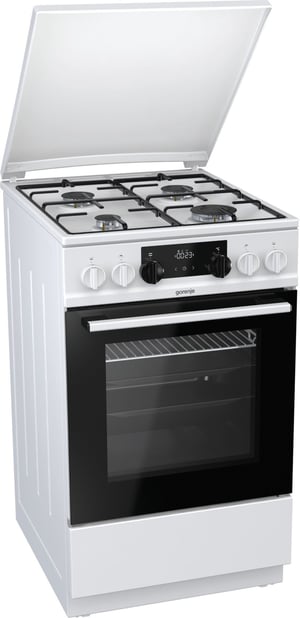 Gorenje K5341WJ pierkarnik Kuchenka wolnostojąca Prąd elektryczny Gaz Biały