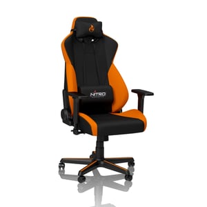 Nitro Concepts S300 Fotel dla gracza Czarny, Pomarańczowy