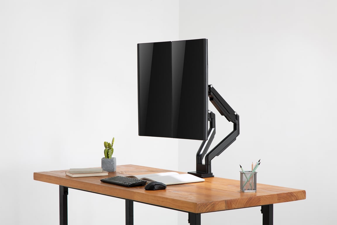 Digitus Uchwyt na dwa monitory, 2x 32", 2x 9 kg