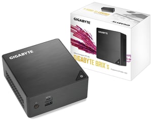 GIGABYTE GB-BLPD-5005 Barebone Computer, Black, J5005 BGA 1090, 1.5 GHz