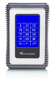 DataLocker DL3 1 TB extern hårddisk 5400 RPM 2,5" USB Typ A 3.2 Gen 1 (3.1 Gen 1) Svart, Silver