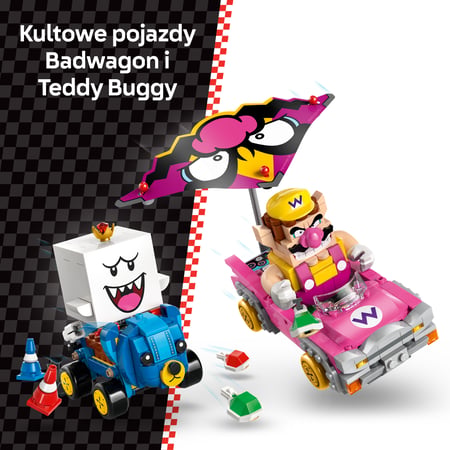 LEGO Super Mario Mario Kart™ — Wario i King Boo