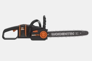 WORX WG385E.9 piła łańcuchowa Czarny, Pomarańczowy