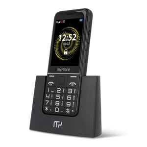 myPhone Halo Q 7,11 cm (2.8") 110 g Czarny Telefon dla seniora