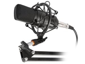 Tracer Microphone set Studio PRO Czarny Mikrofon stołowy