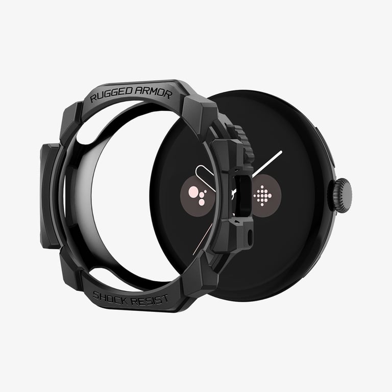 Spigen Pixel Watch 3 (41mm) Case Czarny Termoplastyczne elastomery poliuretanowe (TPU)