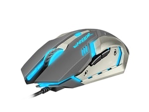 FURY Warrior myszka Gaming Po prawej stronie USB Typu-A Optyczny 3200 DPI