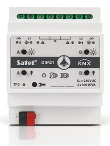 Satel KNX-DIM21 Smart Home - Controller DIN-rail mounting Dimming mechanism