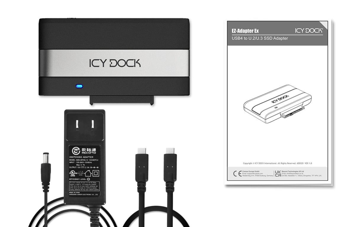 Icy Dock MB307U-1VB adapter