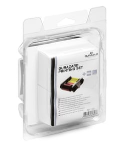 Durable 891300 blank plastic card