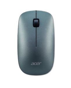 Acer AMR020 Travel Mouse, Ambidextrous, RF Wireless, Optical, 1200 DPI