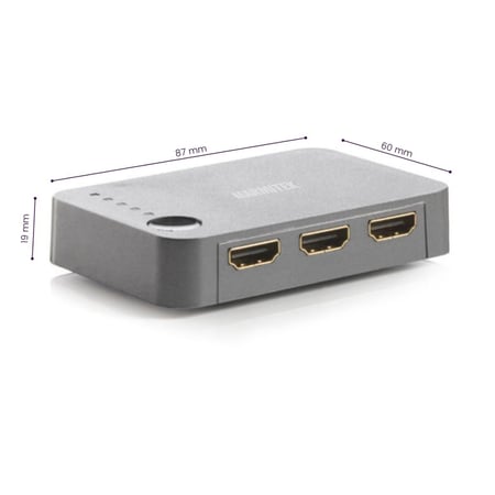 Marmitek 25008367 przełącznik wideo HDMI