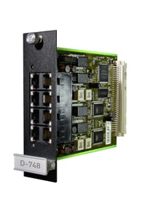 AGFEO D-748 telefonutrustning Svart, Grön