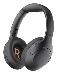 QCY H3 Lite Hörlurar, trådbundna och trådlösa, huvudband, samtal/musik via Bluetooth, svart