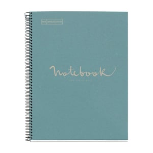 MAUL A609634 A4 Notebook, 80 sheets. Blue
