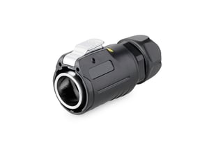 Alcasa S1 IC01-24R01 RJ45 Czarny
