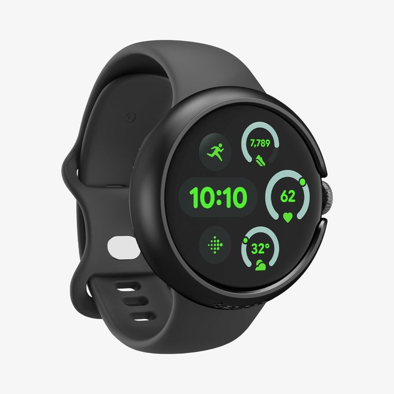 Spigen Pixel Watch 3 (41mm) Case Czarny Poliwęglan (PC)