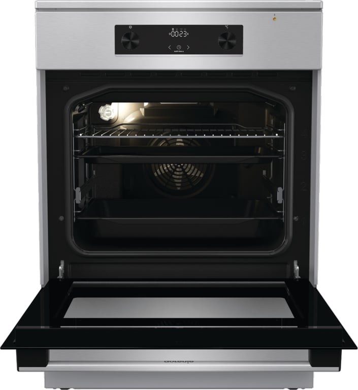 Gorenje GEIT6C60XPG Kuchenka wolnostojąca Prąd elektryczny Płyta indukcyjna strefowa Stal nierdzewna