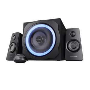 Trust GXT 628 högtalarset 120 W Universal Svart, Blå 2.1-kan.