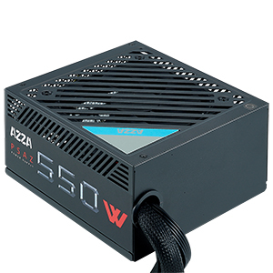Azza PSAZ-550W moduł zasilaczy 20+4 pin ATX ATX Czarny