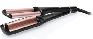 Eta Fenité Hair Straightening Brush, Warm Black, Pink, 100 W, 1.7 m