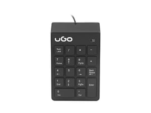 uGo UKL-1527 klawiatura numeryczna Uniwersalne USB Czarny