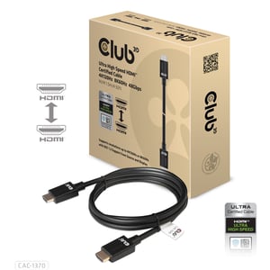 CLUB3D CAC-1370 HDMI-Kabel 1,5 m, HDMI Typ A (Standard), schwarz