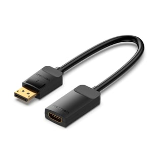 Vention HBZBB kabeladapter 0,15 m DisplayPort till HDMI typ A (standard) svart