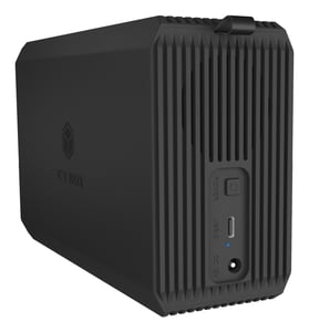 ICY BOX IB-RD3720-CU3 HDD/SSD-hölje Svart 2,5/3,5"