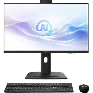 MSI Modern AM273QP AI 1UMG-221AT Intel Core Ultra 7 155H 68,6 cm (27") 2560 x 1440 px Allt-i-ett-dator 32 GB DDR5-SDRAM 1 TB SSD Windows 11 Pro Wi-Fi 6E (802.11ax) Svart