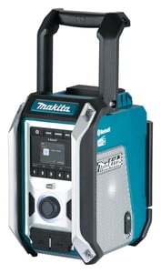 Makita DMR115 Work Site Radio, Black, Blue