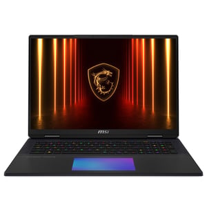MSI Titan 18 HX AI A2XWIG-073 notebook/laptop Intel Core Ultra 9 285HX 45.7 cm (18") UHD+ 64 GB DDR5-SDRAM 6 TB SSD NVIDIA GeForce RTX 5080 Wi-Fi 7 (802.11be) Windows 11 Pro Black