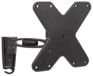 Manhattan 423748 uchwyt / stojak do monitorów 106,7 cm (42") Ściana Srebrny