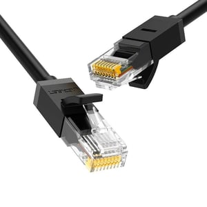 Ugreen NW102 kabel sieciowy Czarny 3 m Cat6 U/UTP (UTP)