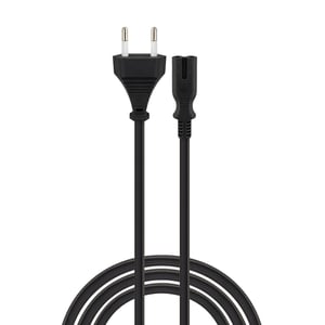 Savio CL-178 Netzkabel, schwarz, 5 m