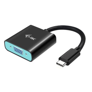 i-tec C31VGA60HZP Kabeladapter 0,15 m USB Typ C – VGA (D-Sub) Schwarz, Türkis