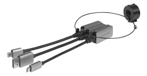 Vivolink PROADRING7C extern grafikkort USB Svart, Grå
